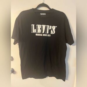 Levi’s Men Short‎ Sleeve Black T-Shirt Size Large